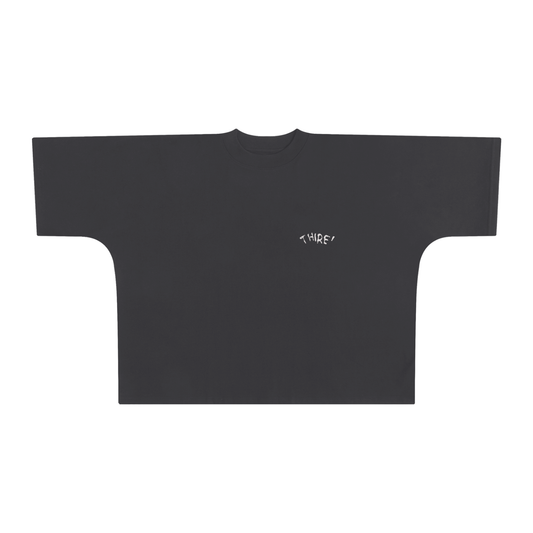 Thire' Oversize One-piece Pattern Cut Boxy Tee