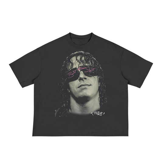 Thire' Brett "the Hitman" Hart Classic Boxy Tee